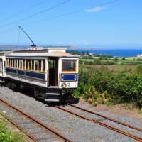 Manx Electric Railway between Douglas and Laxey