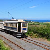 Manx Electric Railway between Douglas and Laxey