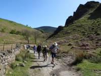 Hikers making their way through Nanny Catch |  <i>John Millen</i>