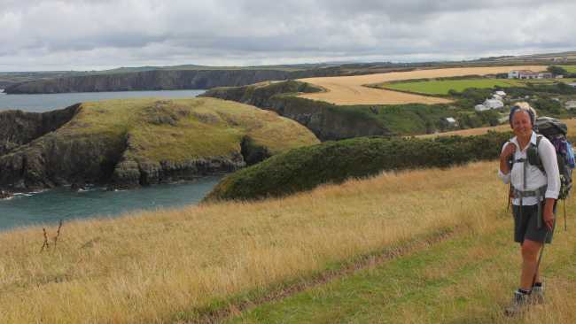 Walking towards Trefin | John Millen