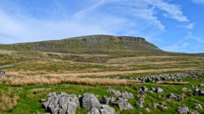 Pen-y-Ghent and limestone clints | John Millen