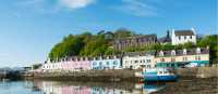 The colourful houses of Portreee Harbour, Skye | Kenny Lam
