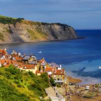 Robin Hoods Bay, the end point of the Coast to Coast walk