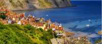 Robin Hoods Bay, the end point of the Coast to Coast walk
