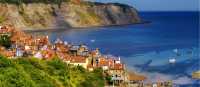 Robin Hoods Bay, the end point of the Coast to Coast walk