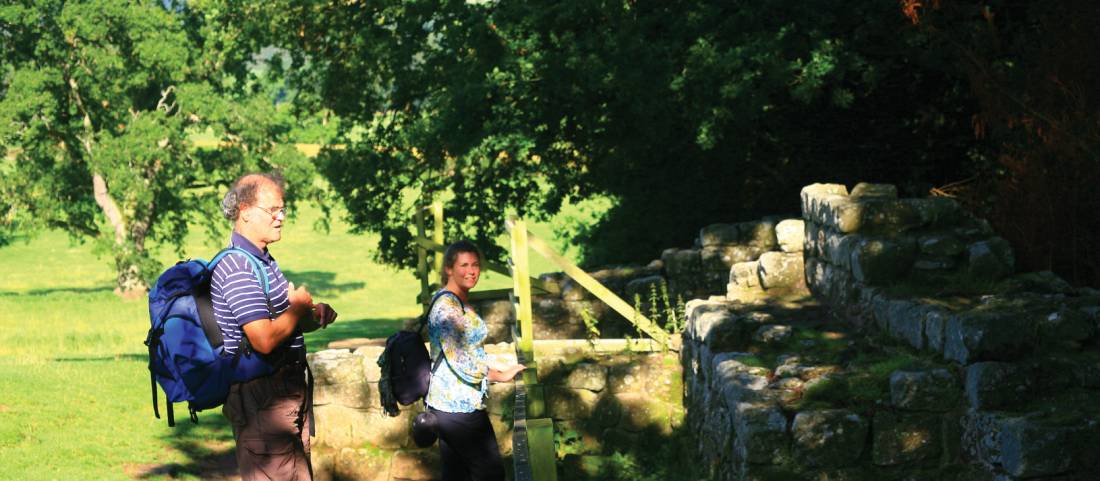 Roman turret at Brunton