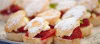 Cream Scones with Strawberries | David Clapp
