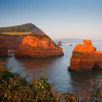 Sea Stacks at Ladram Bay, South West Coast Path | Milan Gondra