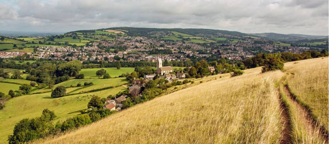 On the trail around Selsley Common, Cotswolds Way |  <i>Tom McShane</i>