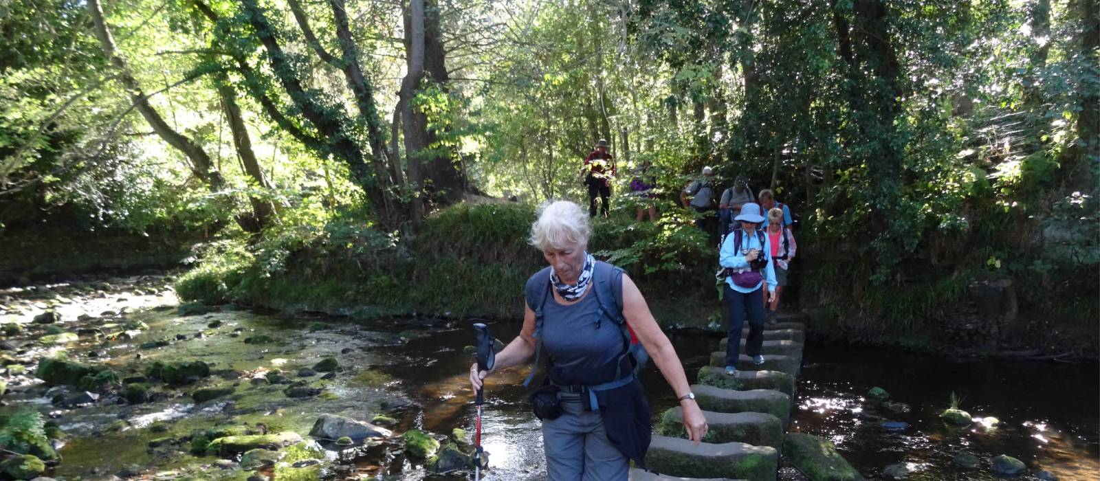 Crossing the river on the way to Egton Bridge | Jon Millen