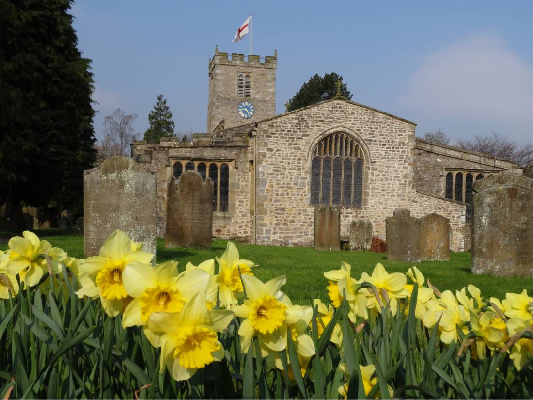 Historic Grinton Church, Yorkshire Dales