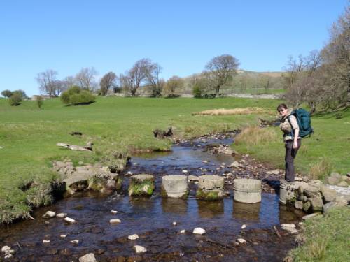 Stepping stones across the Ure