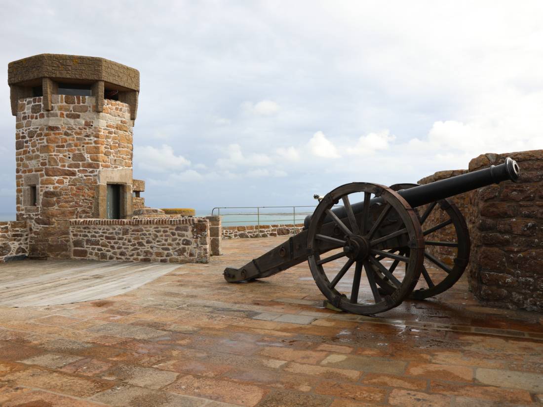 Defences at Chateau Le Mont Orgueil |  <i>John Millen</i>