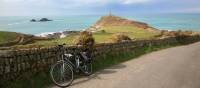 Taking a break at Cape Cornwall