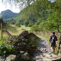 Walking past traditional dry stone walls | Jac Lofts