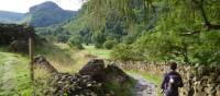 Walking past traditional dry stone walls | Jac Lofts