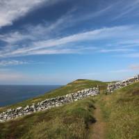 Coastal path, gate and drystone wall | John Millen