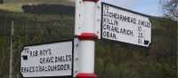 Signposting on the Rob Roy Way