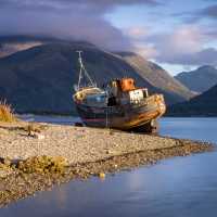 The Shipwreck near Fort William with Ben Nevis beyond | Kenny Lam