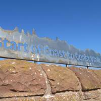 At the start of Wainwright's famous Coast to Coast walk | John Millen