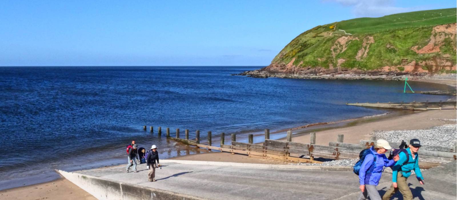 Setting off on the Coast to Coast from St Bees | John Millen