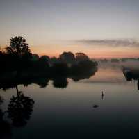 Sunrise on the River Thames | P R Walkingshaw