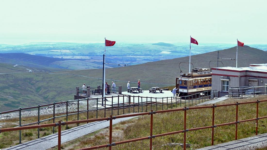 At the summit of Snaefell, Isle of Man |  <i>Phil Parker</i>