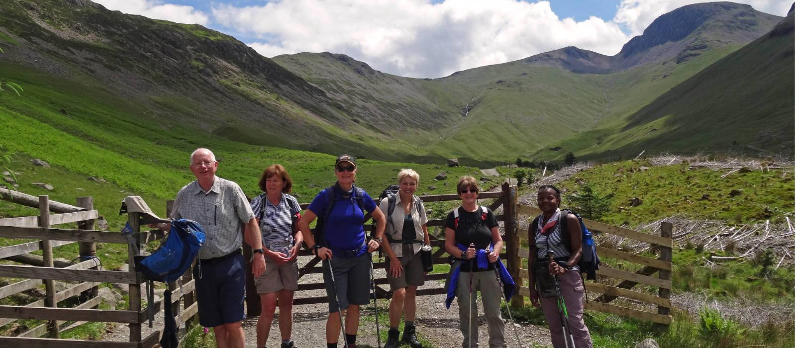 Group on their way to Black Sail Hut, Ennerdale | John Millen