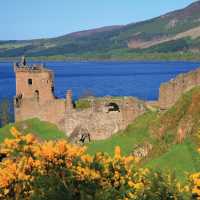 Castle Urquhart, on the north shore of Loch Ness