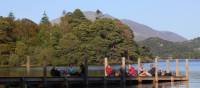 Waiting for the ferry at Hawes End Jetty | John Millen