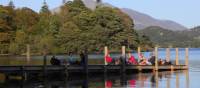 Waiting for the ferry at Hawes End Jetty | John Millen