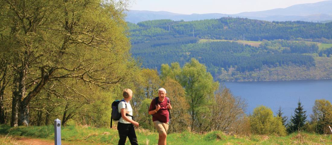 Walking above Invermoriston