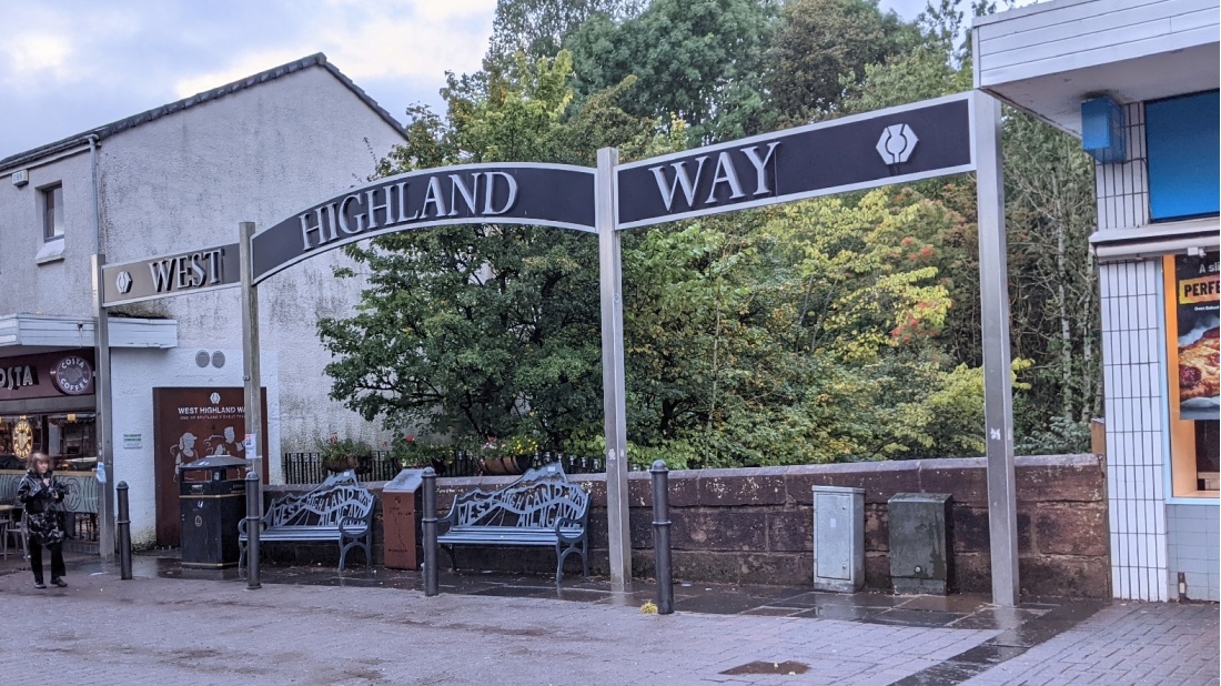 The start of the West Highland Way in Milngavie |  <i>Tom Riddle</i>