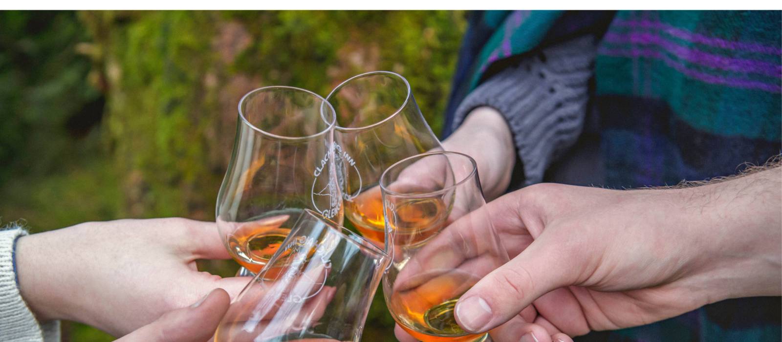 Friends sharing a whisky dram, Scotland | David N Anderson