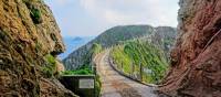 ‘La Coupee’, the dramatic walkway to Little Sark | Nathalie Thompson