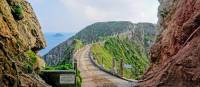 ‘La Coupee’, the dramatic walkway to Little Sark | Nathalie Thompson