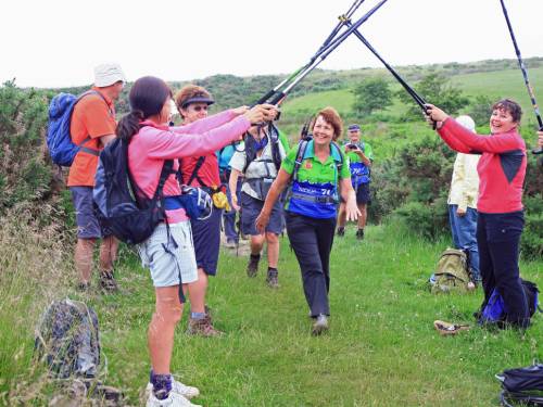 Celebrating the end of our long distance walk in England |  John Millen