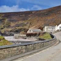 The coastal village of Crackington Haven, Cornwall | InspiredImages