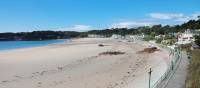 The promenade of St.Helier beach towards St.Aubin | John Millen