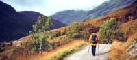 Hiking the Glencoe Valley amidst beautiful autumn colours | Anna Saveleva