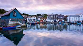 Reflections in Mevagissey Harbour