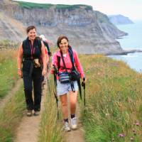 Approaching the end of the Coast to Coast near Robin Hood's Bay | John Millen