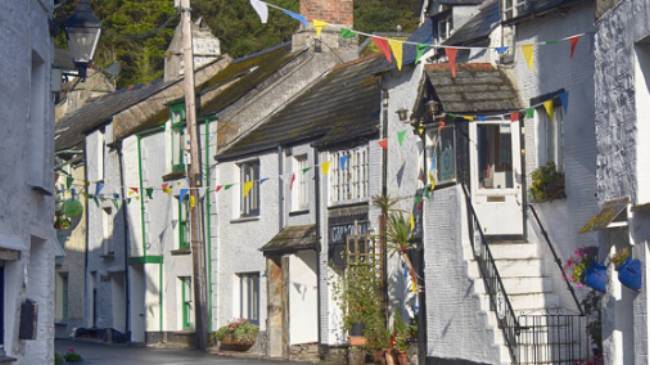Pretty Cornish town | TheDigitalArtist