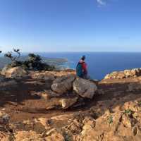 Enjoying the view from Moutti tis Soutiras Cyprus | Fiona Marshall