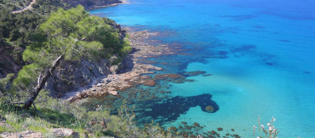 Seaview towards Ayios Yeoryios Island |  <i>John Millen</i>