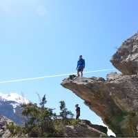 A rocky viewpoint, Ecrins National Park | Sally Guillaume