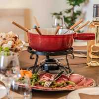 Alpine Fondue Dinner | Sally Guillaume