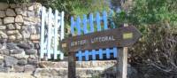 Coastal path on the French Riviera