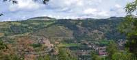 Goudet and the Chateau de Beaufort seen from the GR70 | MartinD