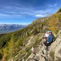 Hikers high above the Champsaur Valley | Sally Guillaume